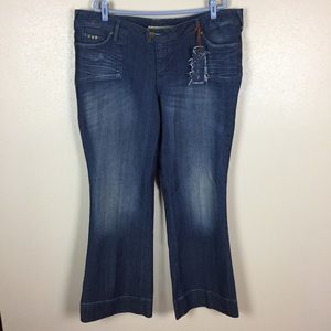 Eyeshadow Emerald cut trousers women’s 22 NWOT